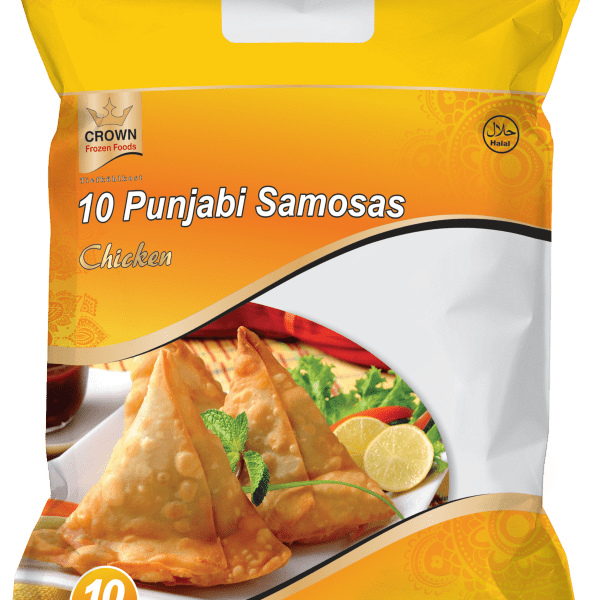Crown10 Punjabi Chicken Samosas 750g