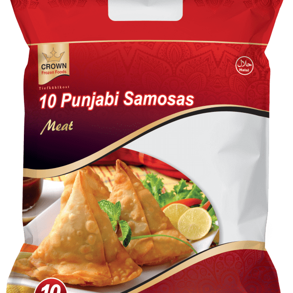 Crown10 Punjabi Samosas Meat 750g