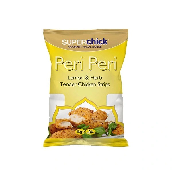 Superchick Peri Peri Lemon &amp;amp; Herb Chicken Tender Strips (1kg)