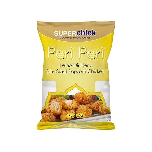 Superchick Peri Peri Lemon &amp; Herb Popcorn Chicken (1kg)